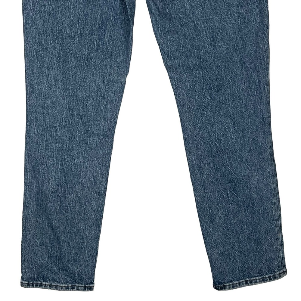 Madewell Mid-Rise Perfect‎ Vintage Jean Distressed Tapered Blue Denim ND511 27 - Picture 10 of 16